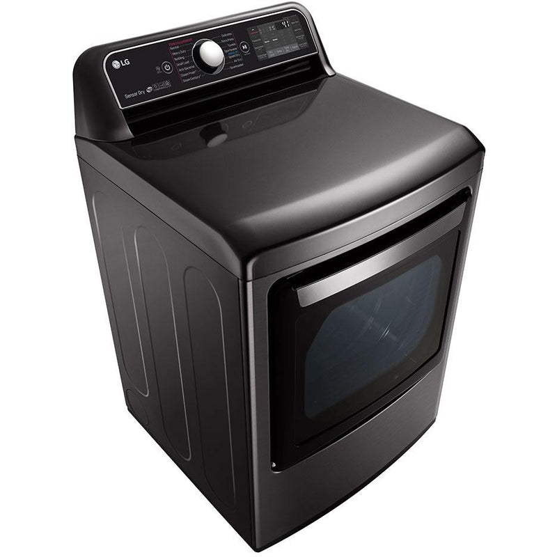 LG 7.3 cu. ft. Electric Dryer with TurboSteam™ DLEX7900BE IMAGE 7