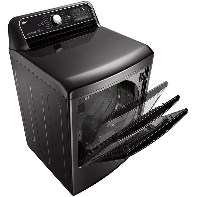 LG 7.3 cu. ft. Electric Dryer with TurboSteam™ DLEX7900BE IMAGE 9
