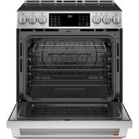 Café 30-inch Slide-in Induction Range with Warming Drawer CCHS900P2MS1 IMAGE 2
