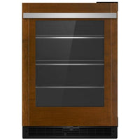 JennAir 24-inch, 4.9 cu.ft. Built-in Compact refrigerator with Independent Temperature Zones JUGFR242HX IMAGE 1