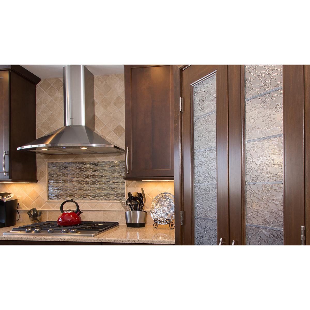Faber 36-inch Tender Wall Mount Range Hood with VAM TEND36SSV IMAGE 2