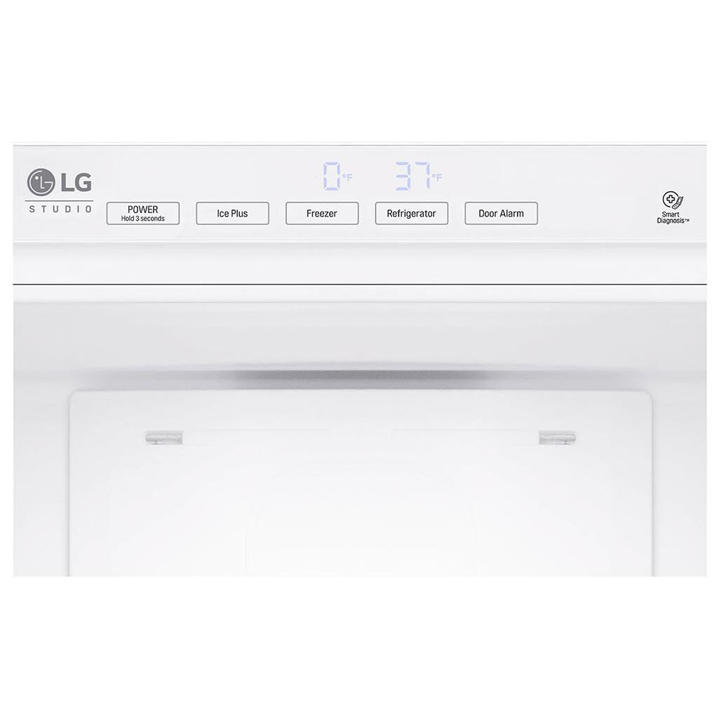 LG 22-inch, 9 cu.ft. Counter-Depth Bottom Freezer with SmartDiagnosis® LSBNC1021P IMAGE 6