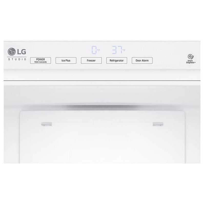 LG 22-inch, 9 cu.ft. Counter-Depth Bottom Freezer with SmartDiagnosis® LSBNC1021P IMAGE 6