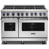 Viking 48-inch Freestanding Gas Range with Elevation™ Burners VGR7482-8BSSLP IMAGE 1