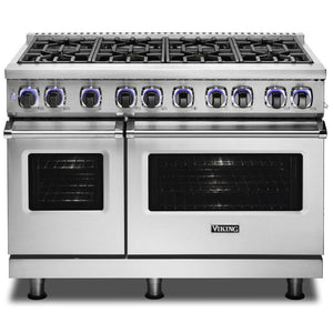 Viking 48-inch Freestanding Gas Range with Elevation™ Burners VGR7482-8BSSLP IMAGE 1