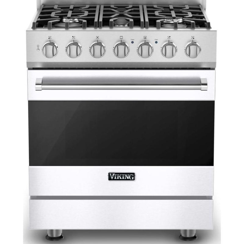Viking 30-inch Freestanding Gas Range with ProFlow™ Convection Baffle RVGR3302-5BWH IMAGE 1