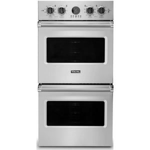 Viking 27-inch 8.4 cu.ft. Built-in Wall Double Oven with  TruConvec™ Convection VDOE527SS IMAGE 1