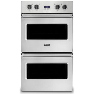 Viking 30-inch 9.4 cu.ft. Built-in Wall Double Oven with TruConvec™ Convection VDOE130SS IMAGE 1