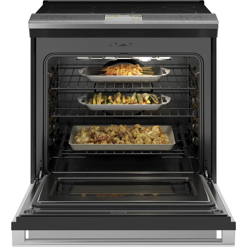 Café 30-inch Slide-in Induction Range with Warming Drawer CHS90XM2NS5 IMAGE 3