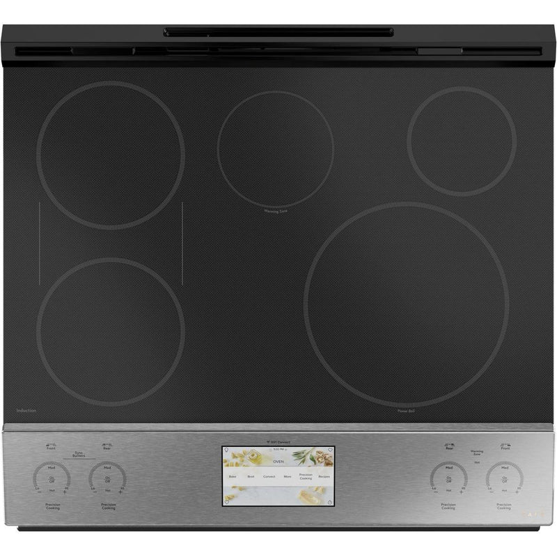 Café 30-inch Slide-in Induction Range with Warming Drawer CHS90XM2NS5 IMAGE 4