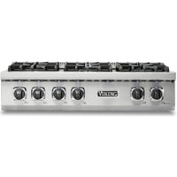 Viking 36-inch Gas Rangetop with TruPower Plus™ Burner VRT536-6BSS IMAGE 1