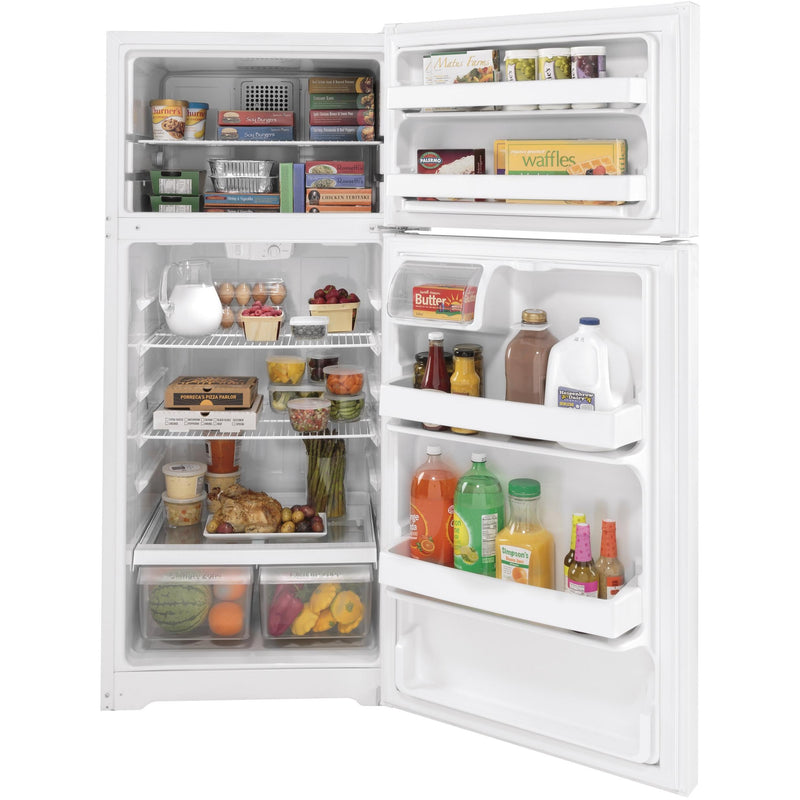 GE Refrigerators Top Freezer GTE17DTNRWW IMAGE 3