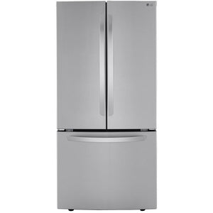 LG 33-inch, 25 cu.ft. Freestanding French Door Refrigerator with Interior Ice Maker LRFCS2503S IMAGE 1