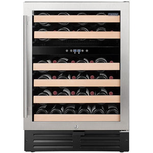 Cavavin 46-Bottle Classika Collection Wine Cellar with 2 Temperature Zones C-050WDZ-V4 IMAGE 1