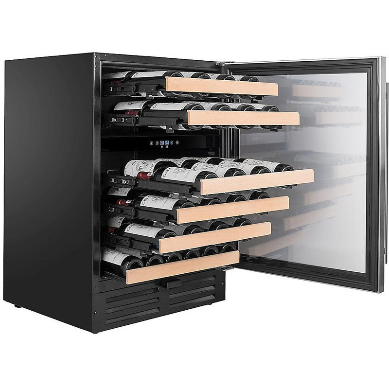 Cavavin 46-Bottle Classika Collection Wine Cellar with 2 Temperature Zones C-050WDZ-V4 IMAGE 3