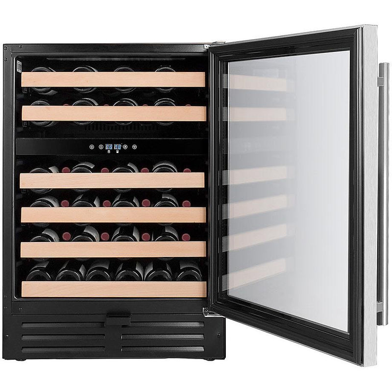 Cavavin 46-Bottle Classika Collection Wine Cellar with 2 Temperature Zones C-050WDZ-V4 IMAGE 4