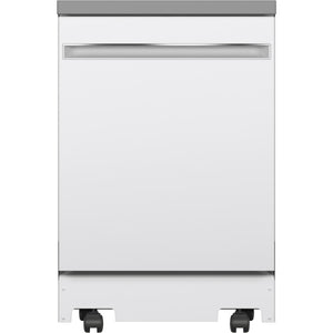 GE 24-inch Portable Dishwasher with Sanitize Option GPT225SGLWW IMAGE 1