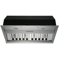 Kobe 30-inch Series Brillia Built-in Hood Insert INX2630SQB-700-3 IMAGE 2