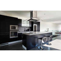 Kobe 30-inch Brillia Series Island Mount Range Hood ISX2430SQB-2 IMAGE 3