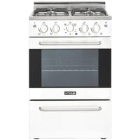 Unique Appliances 24-inch Freestanding Gas Range UGP-24V PC1 W IMAGE 1