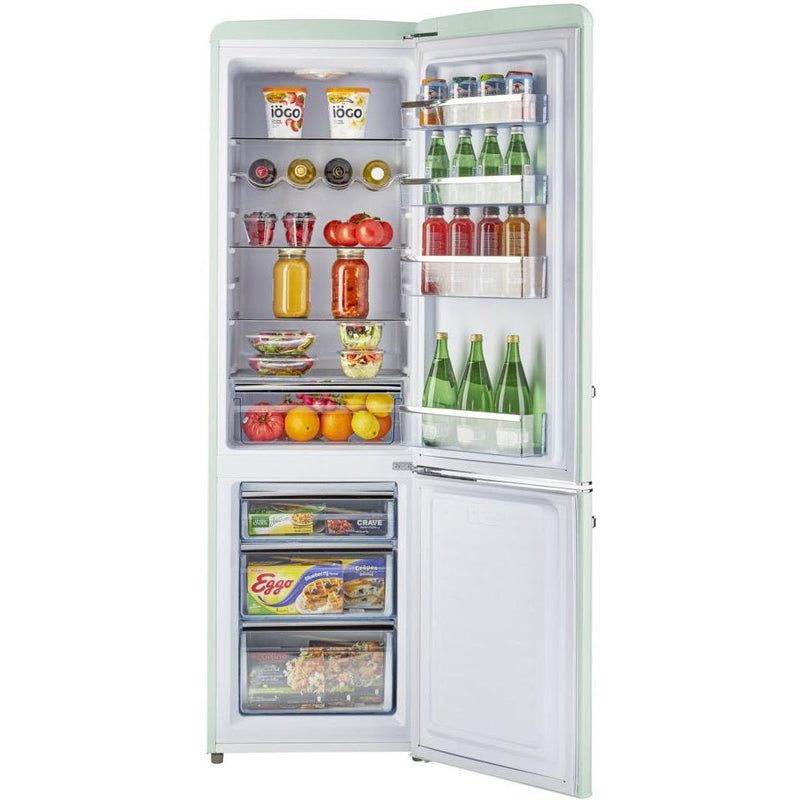 Unique Appliances 21.6-inch, 8.7 cu.ft. Freestanding Bottom Freezer Refrigerator with Wine Racks UGP-275L LG AC IMAGE 4