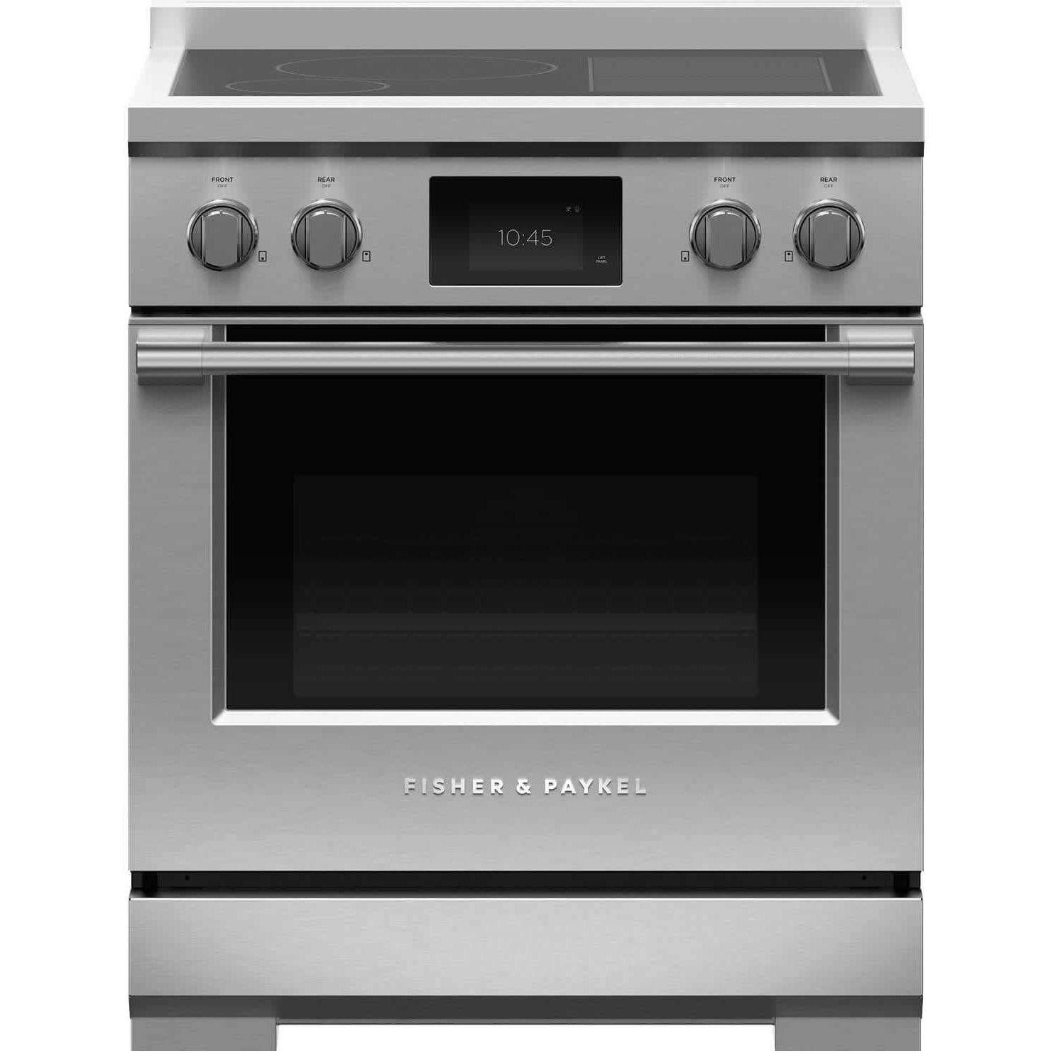Fisher & Paykel 30-inch Freestanding Induction Range with Self-Cleaning Oven RIV3-304 IMAGE 1