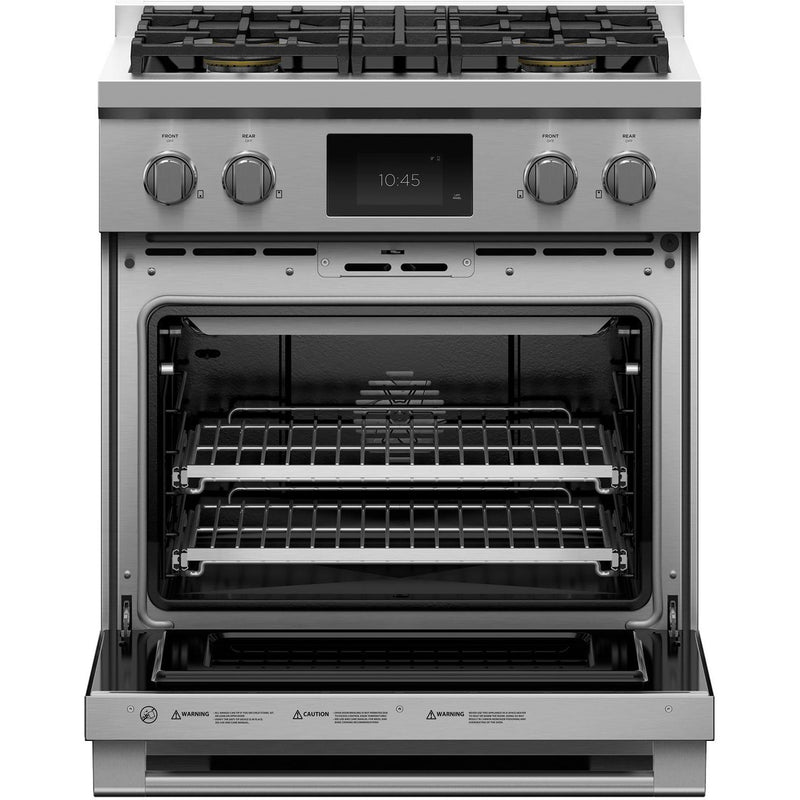 Fisher & Paykel 30-inch Freestanding Dual-Fuel Range with 4 Burners RDV3-304-N IMAGE 2