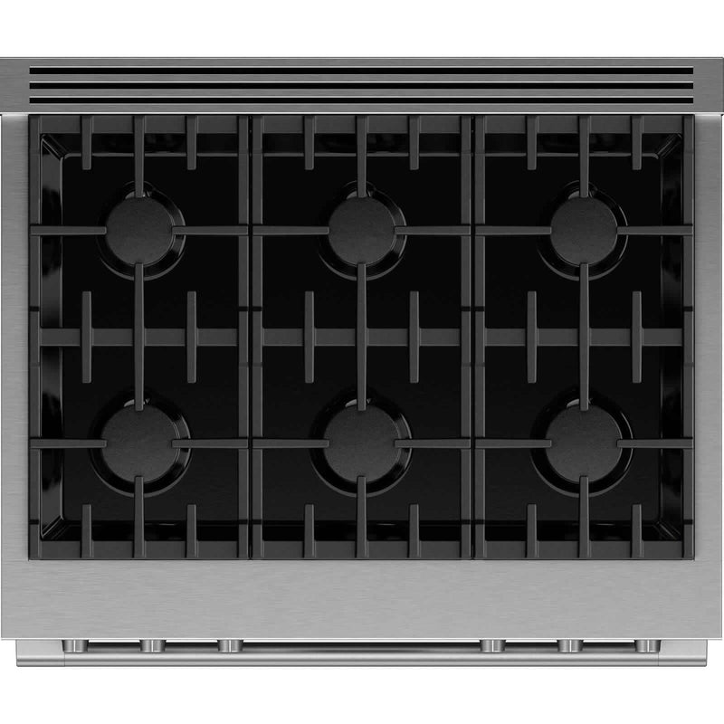 Fisher & Paykel 36-inch Freestanding Dual-Fuel Range with 6 Burners RDV3-366-N IMAGE 3