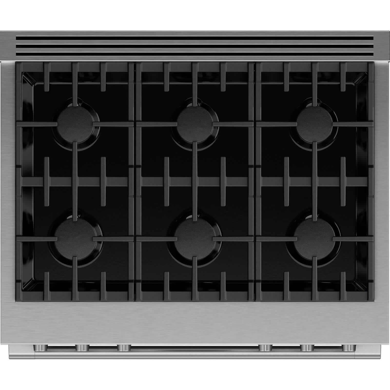 Fisher & Paykel 36-inch Freestanding Dual-Fuel Range with 6 Burners RDV3-366-L IMAGE 3