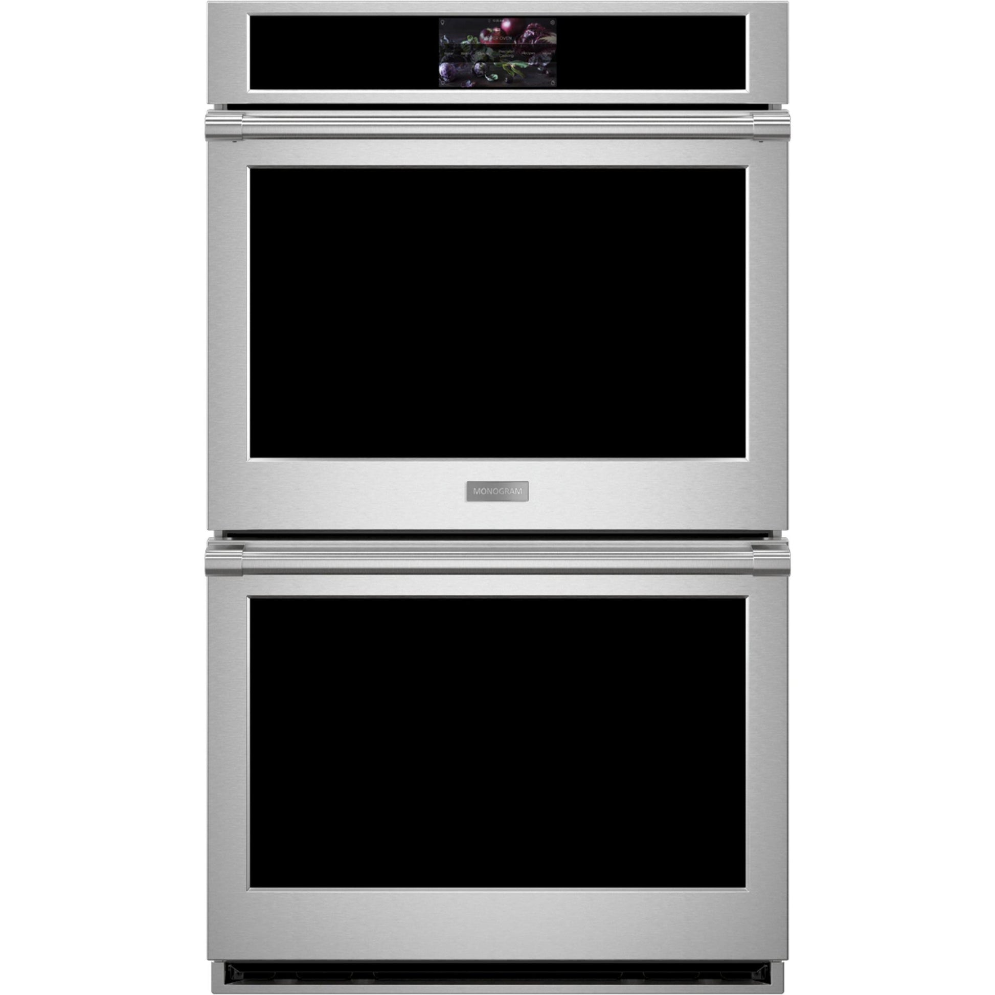 Monogram 30-inch, 10 cu.ft. Built-in Double Wall Oven with True European Convection ZTD90DPSNSS IMAGE 2
