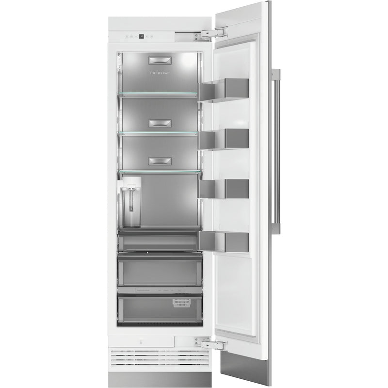 Monogram 24-inch, 13.1 cu.ft. Built-in All Refrigerator with Wi-Fi Connectivity ZIR241NPNII IMAGE 2