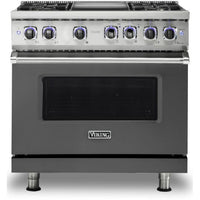 Viking 36-inch Freestanding Gas Range with Elevation™ Burners VGR7362-4GDG IMAGE 1