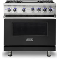 Viking 36-inch Freestanding Gas Range with Elevation™ Burners VGR7362-4GCSLP IMAGE 1