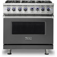 Viking 36-inch Freestanding Gas Range with Elevation™ Burners VGR7362-6BDG IMAGE 1
