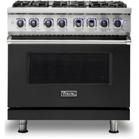 Viking 36-inch Freestanding Gas Range with Elevation™ Burners VGR7362-6BCS IMAGE 1