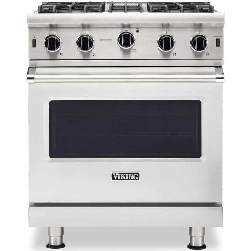 Viking 30-inch, 4.0 cu.ft. Freestanding Gas Range with Convection Technology VGIC5302-4BSS IMAGE 1