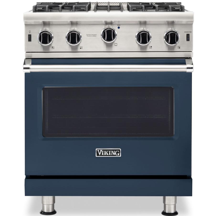 Viking 30-inch, 4.0 cu.ft. Freestanding Gas Range with Convection Technology VGIC5302-4BSBLP IMAGE 1