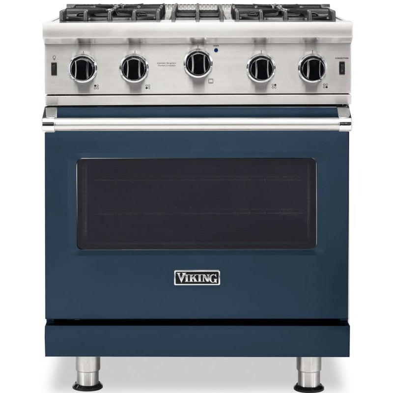 Viking 30-inch, 4.0 cu.ft. Freestanding Gas Range with Convection Technology VGIC5302-4BSBLP IMAGE 1