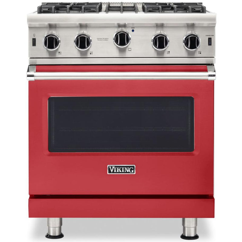 Viking 30-inch, 4.0 cu.ft. Freestanding Gas Range with Convection Technology VGIC5302-4BSM IMAGE 1