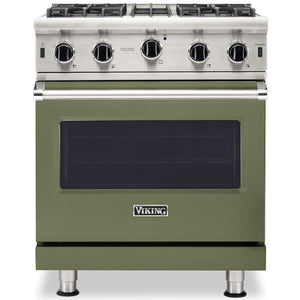 Viking 30-inch, 4.0 cu.ft. Freestanding Gas Range with Convection Technology VGIC5302-4BCY IMAGE 1