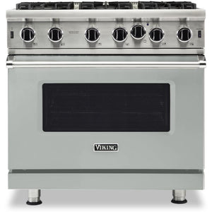 Viking 36-inch, 5.1 cu.ft. Freestanding Gas Range with Convection Technology VGIC5362-6BAGLP IMAGE 1