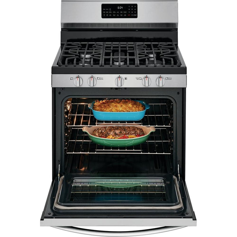 Frigidaire Gallery 30-inch Freestanding Gas Range with Even Baking Technology GCRG3060AF IMAGE 5