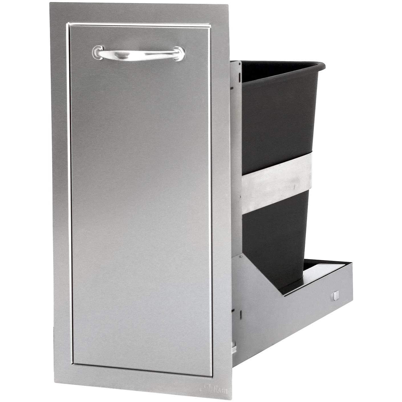 Artisan Outdoor Kitchen Components Trash Center/Drawer ARTP-TC-15SC IMAGE 1