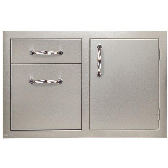 Artisan Outdoor Kitchen Components Drawer & Door Center ARTP-DDC-36SC IMAGE 1