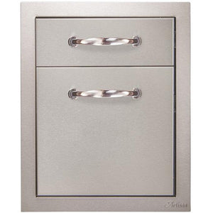 Artisan Outdoor Kitchen Components Drawer & Door Center ARTP-2DR-17SC IMAGE 1