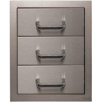 Artisan Outdoor Kitchen Components Drawer & Door Center ARTP-3DR-17SC IMAGE 1