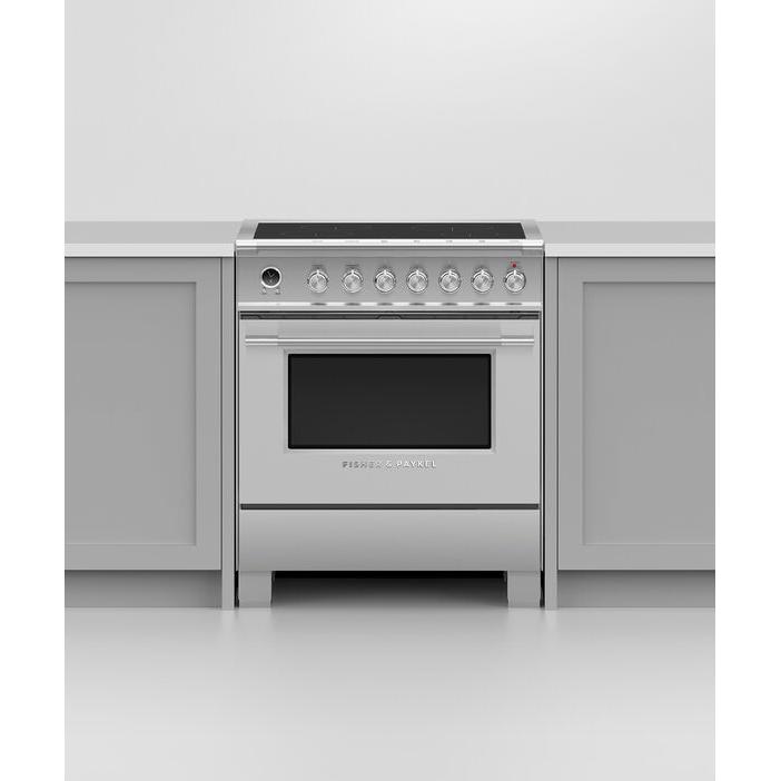 Fisher & Paykel 30-inch Freestanding Electric Range with Induction Technology OR30SCI6X1 IMAGE 5