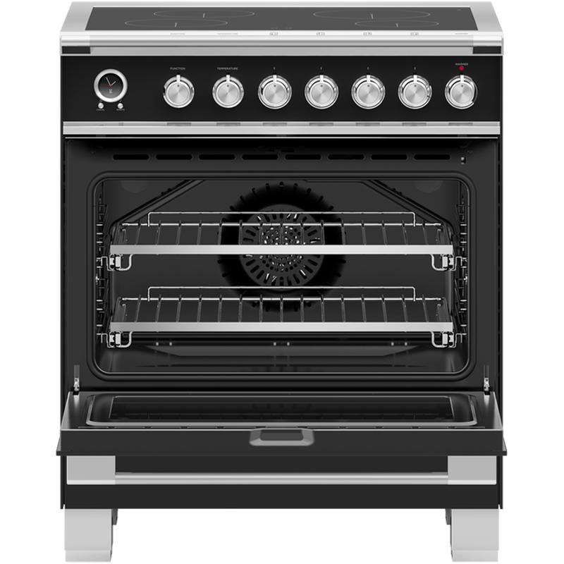 Fisher & Paykel 30-inch Freestanding Electric Range with Induction Technology OR30SCI6B1 IMAGE 2