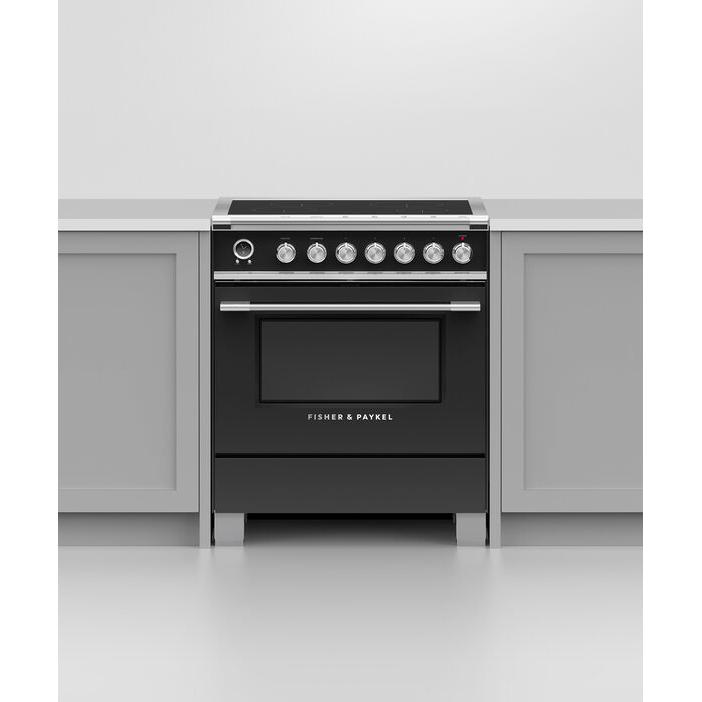 Fisher & Paykel 30-inch Freestanding Electric Range with Induction Technology OR30SCI6B1 IMAGE 5