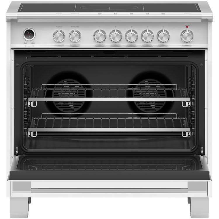 Fisher & Paykel 36-inch Freestanding Electric Range with Induction Technology OR36SCI6W1 IMAGE 2